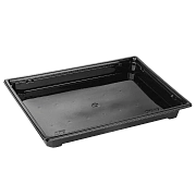METRO PROFESSIONAL Контейнер для суши пластиковый черный 25см, 110шт