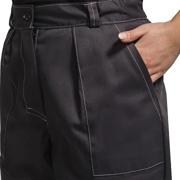 Костюм летний жен. л20-КБР сер/красн (р.52-54) 158-164 (Арсенал-СП)