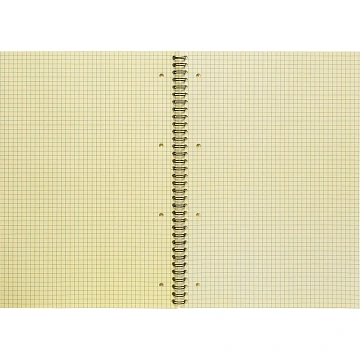Бизнес-тетрадь 80л,кл,А4,Yellow Pad,спираль,тон.блок 70г/м