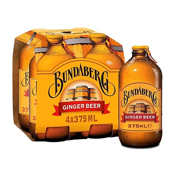 Напиток газированный Bundaberg имбирный, 0.375л