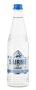 Вода Sairme родниковая негазированная, 500мл x 12 шт