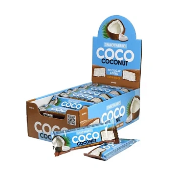 Батончик Snaq Fabriq Кокос-шоколад, 40г