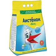 Стиральный порошок для всех типов стирки, 4 кг, АИСТЁНОК 'Волшебный вихрь', бесфосфатный, 4301010015