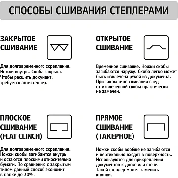 Степлер MSGY2430 (№24/6-26/6) до 30л,энергосбер,металл,сер
