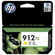 Картридж струйный HP (3YL83A) для HP OfficeJet Pro 8023, №912XL желтый, ресурс 825 страниц, оригинал