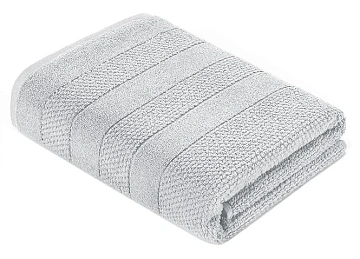 Полотенце Verossa Milano махровое серое хлопок, 100 х 150см