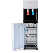 Кулер для воды напольный AEL LC-AEL-850a, нагрев/охлаждение компрессор., нижняя загрузка бутыли, бел