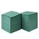 Салфетки бумажные Metro Professional 24 x 24см, 400шт, 1 слой, зеленые