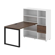 Рабочая станция EQRST 1213 Дуб Денвер тёмный/Черный 1790х1250х1355 EDIS