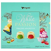 Набор шоколадных конфет Vergani Mix White Passion Ассорти, 200г