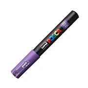 Маркер акриловый Uni Posca PC-1M фиолетовый, 0.7мм, круглый