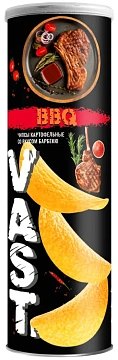 Чипсы Vast барбекю, 160г