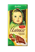 Шоколад Аленка молочный с фундуком, 75г