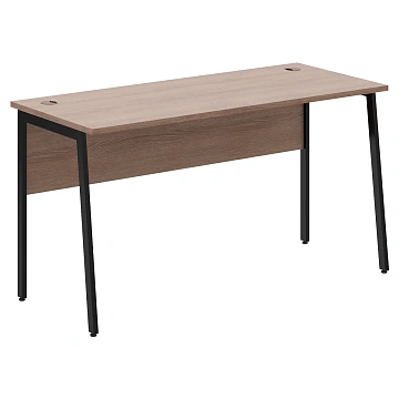 Стол прямой СП-3.1P Ясень Шимо/Черный 1400х608х755 IMAGO PLUS