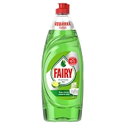 Средство для мытья посуды Fairy Platinum Лайм, 650мл