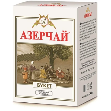 Чай Азерчай Букет черный 200г 211433/416263