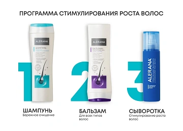 Шампунь Alerana для жирных-комбинированных волос, 250мл