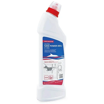 Средство для удаления бетона и цемента Dolphin Sani Power D066, 750мл, гель