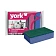 Губка для мытья посуды York Maxi 10х7х2.9см, 5шт/уп