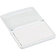 Подушка штемпельная настольная Make1 белая 9х5см