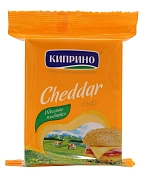 Сыр Киприно Чеддер кусок 45%, 200г