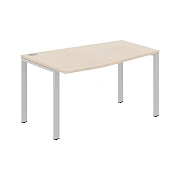 Стол эргономичный XS6CT 149(L) Бук Тиара/Серый 1400х900х750 XTEN-S60