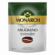 Кофе молотый в растворимом MONARCH 'Miligrano' 120 г, сублимированный, 8052694