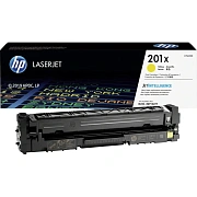 Картридж лазерный HP 201X CF402X жел. для CLJ Pro M252/M277