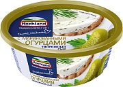 Сыр творожный Hochland с маринованными огурцами 60%, 140г