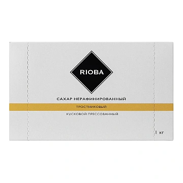 Сахар Rioba 1кг, тростниковый