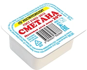 Сметана Ростагроэкспорт порционная 20%, 30г