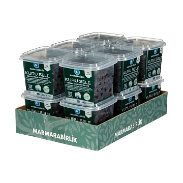Маслины вяленые Marmarabirlik 3XS натуральные с косточкой, 400г
