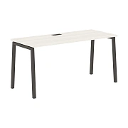 Стол прямой ELST 1567 Ясень Траун/Мокко 1560х670х750 EDIS