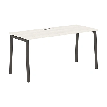 Стол прямой ELST 1567 Ясень Траун/Мокко 1560х670х750 EDIS