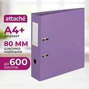 Папка-регистратор Attache Bright colours 80 мм мет. уг. сирен,ПБП2,карм.кор