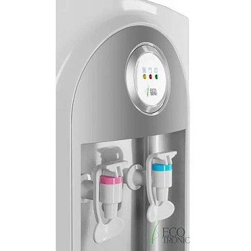 Пурифайер для воды ECOTRONIC C21-U4LE, напольный, НАГРЕВ/ОХЛАЖДЕНИЕ ЭЛЕКТРОННОЕ, 2 крана, белый, 716