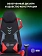 Кресло игровое Cactus CS-CHR-090BLR черный/красный эко.кожа/сетка крестов. нейлон