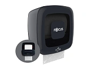 Диспенсер для полотенец в рулонах Focus угольный, пластик, 8076282