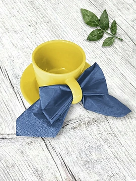 METRO PROFESSIONAL Салфетки бумажные двуслойные синие 250шт, 33x33см