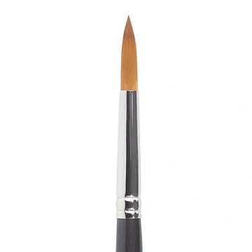 Кисть художественная профессиональная BRAUBERG ART CLASSIC, синтетика мягкая под колонок, круглая, №