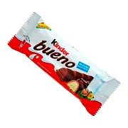 Батончик шоколадный Kinder Bueno вафельный 43г