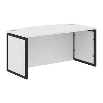 Стол руководителя XQPET 169H Белый/Антрацит 1600х867х750 XTEN-QP