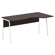 Стол прямой СА-1P(R) Венге Магия/Белый 1600х900х755 IMAGO PLUS