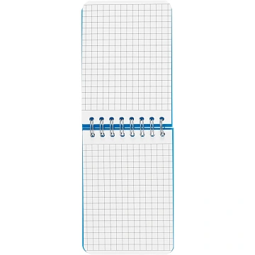 Блокнот А7,пласт обл,80л, ATTACHE FANTASY,голуб