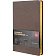 Ежедневник недатированный Deli Elegant, A5,136л,золотой обрез CN143-Brown