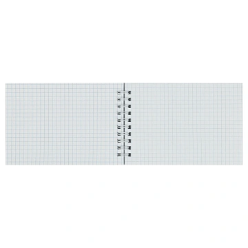 Блокнот А6 60л. на гребне BG 'Для конференций', черный