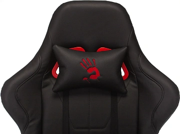 Кресло игровое A4Tech Bloody GC-550 черный эко.кожа крестов.