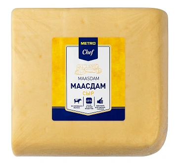 METRO Chef Сыр Маасдам 45%, ~2.5кг