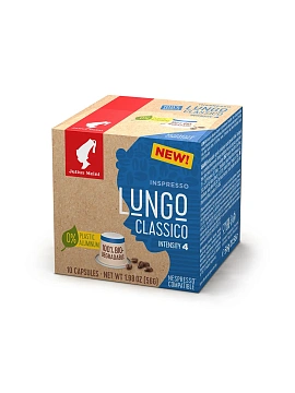 Кофе в капсулах JULIUS MEINL 'Lungo Classico' для кофемашин Nespresso, 10 порций, ИТАЛИЯ, 94031