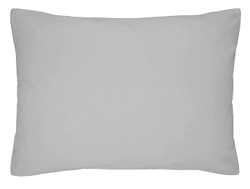 Tarrington House Наволочка сатин светло-серая, 50 x 70см